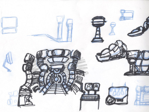 Monster Mutt Rescue Dome Sketch