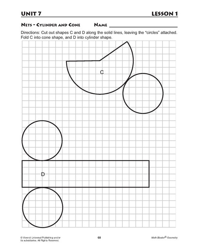 Characteristics of Solids - Math Worksheet for Kids