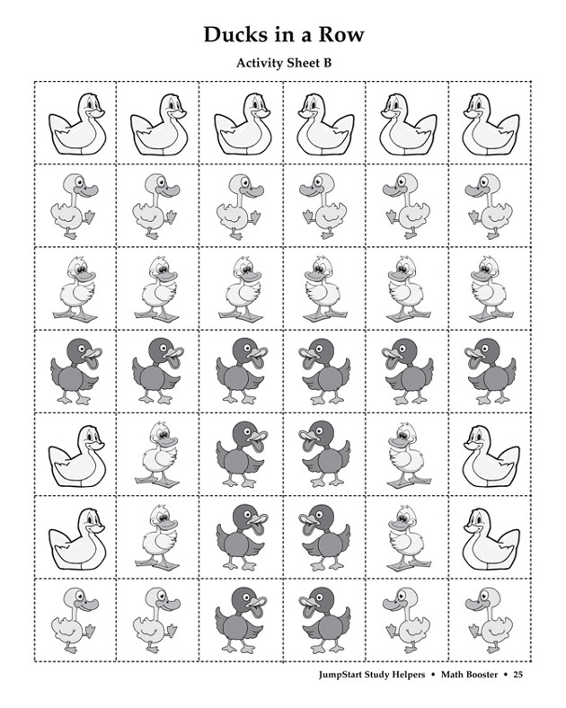 Ducks in a Row - Math Activity for Kids
