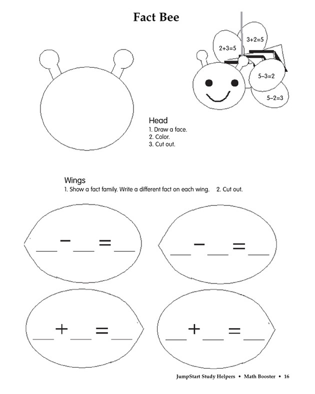 Fact Bee - Math Activity for Kids