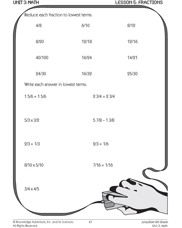 Halves and Quarters - Fractions Worksheet for Kids
