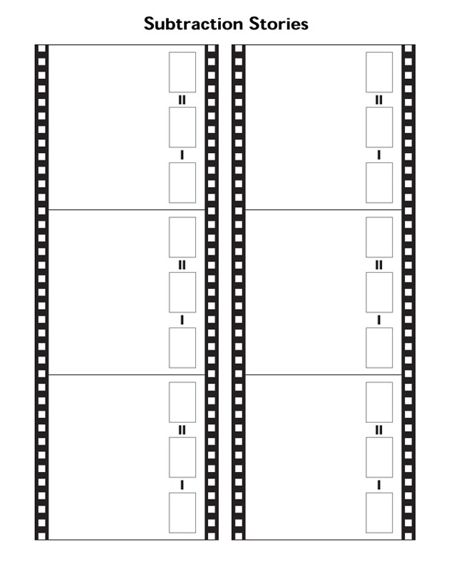Subtraction Stories - Subtraction Worksheet for 1st Graders