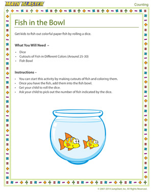 Free Counting Activity for Kindergarten