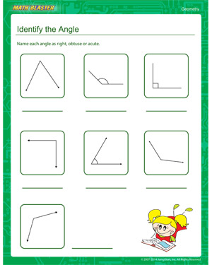 Free third grade geometry worksheet