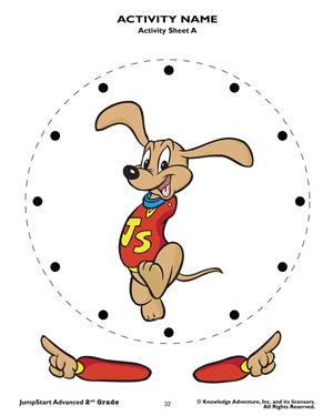 Patterns In Time - Printable Math Activity for Kids