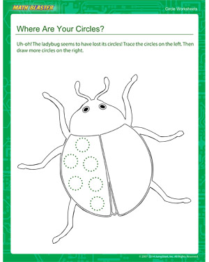 Where are Your Circles? - Printable Circle Worksheet for Kids